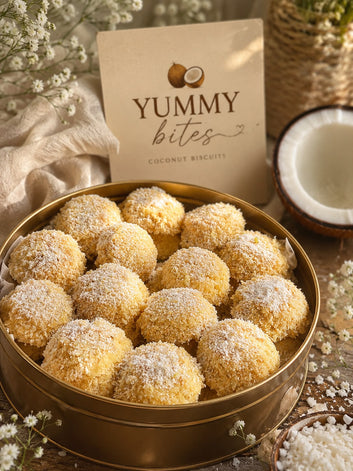 Tropical Coconut Biscuits